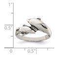 thumbnail image 5 of 925 Sterling Silver Dolphin Ring Size 7, 5 of 5