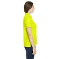 thumbnail image 3 of CORE365 CE112W Women's Fusion ChromaSoft™ Pique Polo-Safety Yellow-4XL, 3 of 3