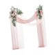 thumbnail image 5 of Conjunto de flores artificiales para arco de boda, arreglo de flores artificiales, hojas decorativas, pétalos de rosa artificiales para mesa y, 5 of 9