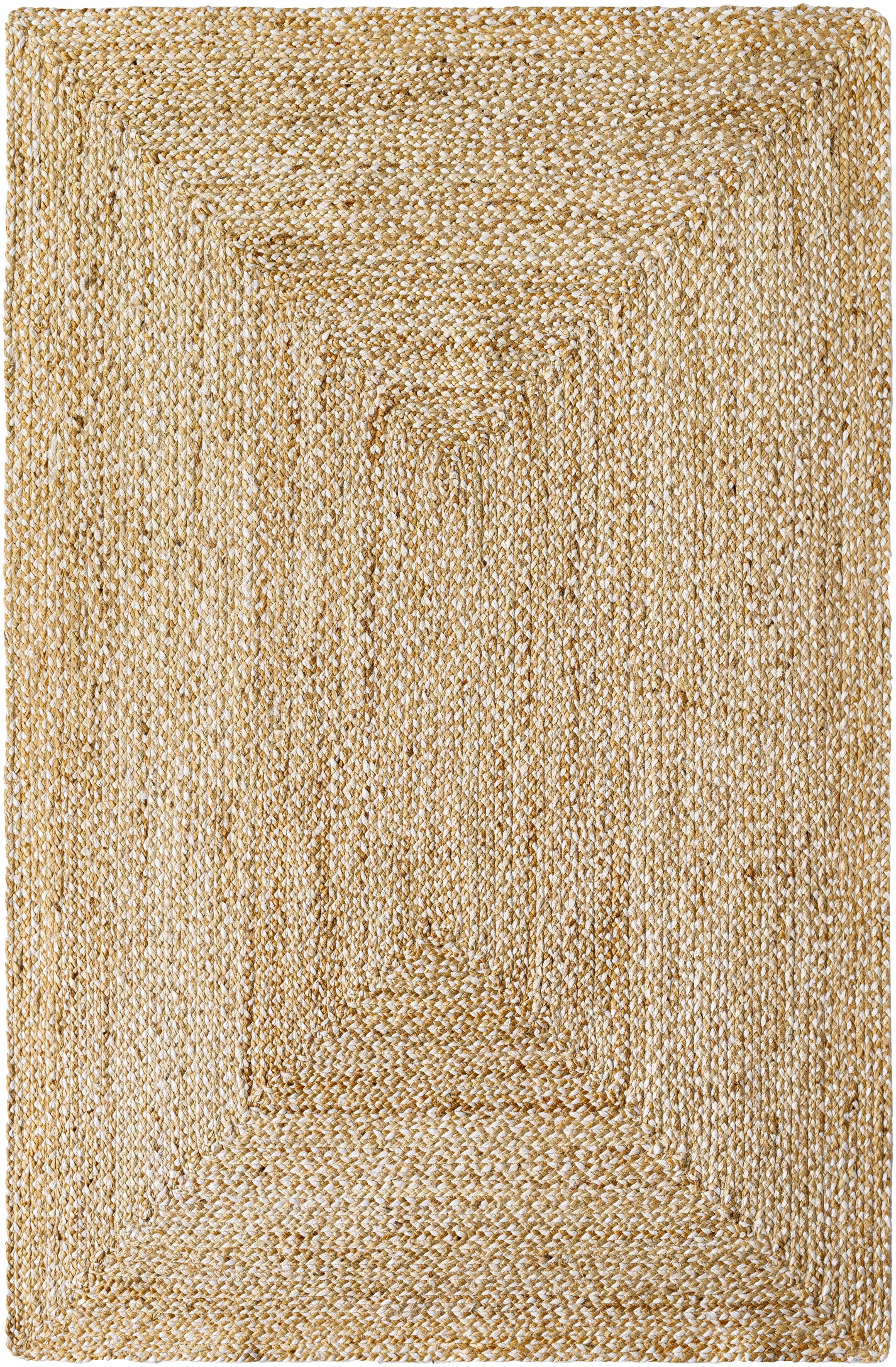 Hauteloom Elkie Jute Living Room, Bedroom Area Rug - 6' x 9'