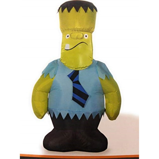 gemmy halloween air blown 3.25 foot inflatable monster frankenstein