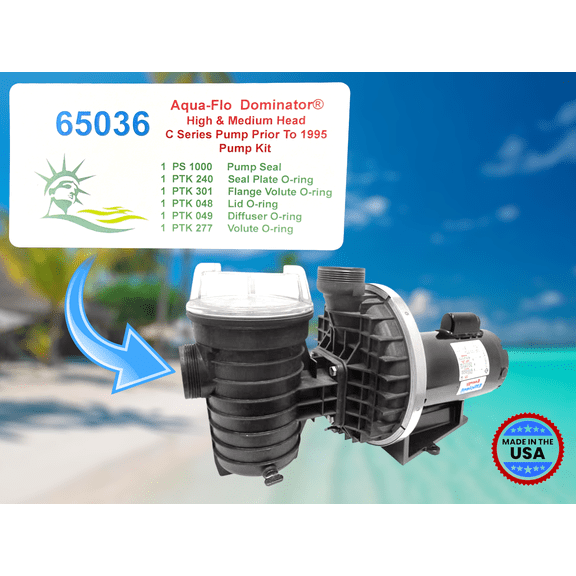 65036   AQUA-FLO DOMINATOR HIGH AND MEDIUM HEAD & C SERIES PUMP - PRIOR TO 1995