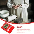 thumbnail image 4 of WSTEER Red Plastic Kitchen Timer for Cooking, Baking, and Precise Time Management with Easy-to-Use Stopwatch Function, 4 of 5