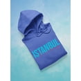 thumbnail image 3 of Istanbul Turkey Aqua Banner  Hoodie Men -Image by Shutterstock, Male x-Large, 3 of 4