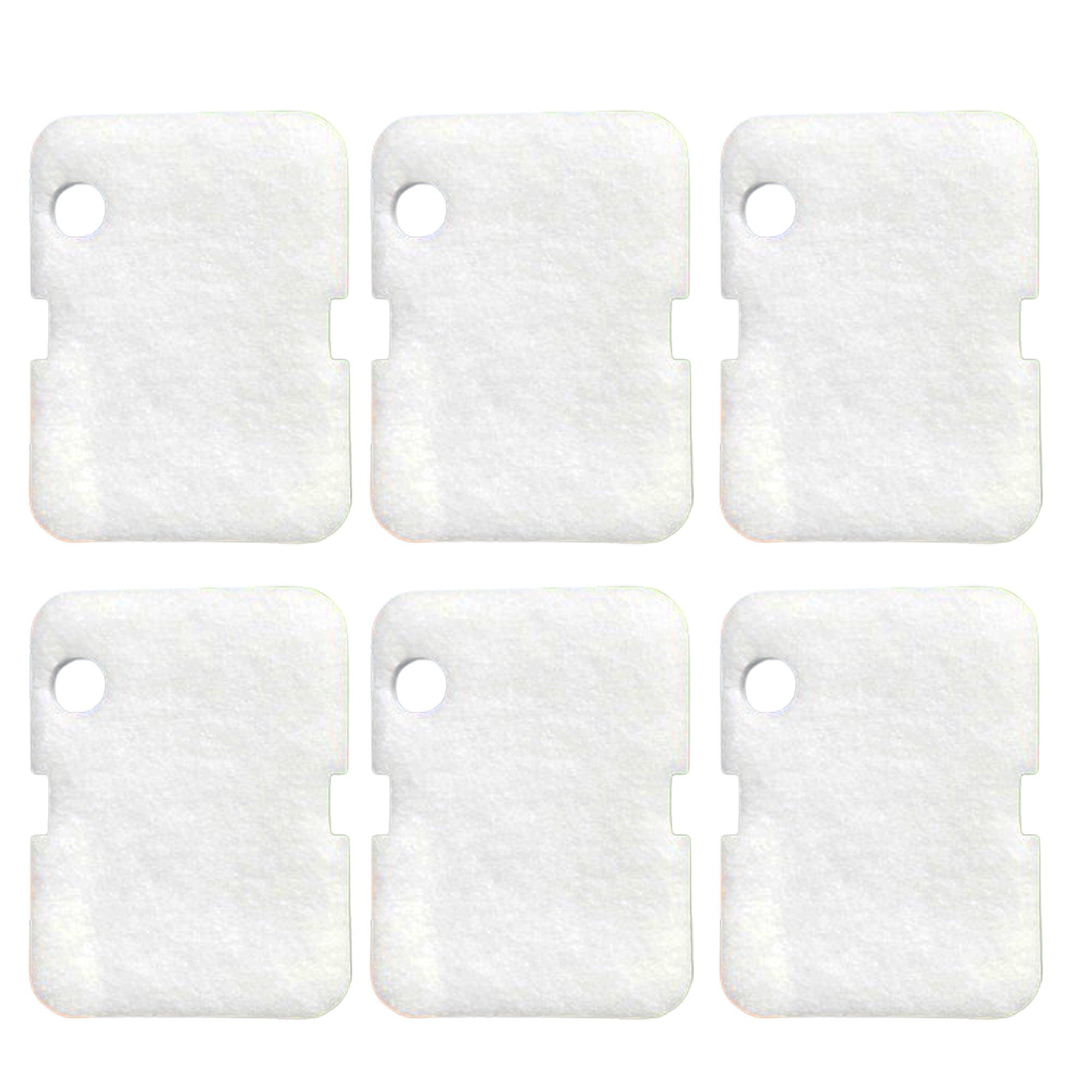 Qzbhct 12 Pcs Foam Filter Pads Compatible with Cascade 700/1000 CCF2UL/CCF3UL Generic Canister Filter Aquarium Floss Sponge Replacement