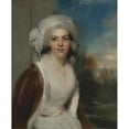 thumbnail image 2 of Sir Thomas Lawrence 12x14 Gold Ornate Wood Frame and Double Matted Museum Art Print Titled - Portrait of Rebecca, Lady Simeon, 2 of 4