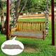 thumbnail image 2 of Cojín impermeable para banco de jardín, para exteriores e interiores, para patio, silla y columpio Caqui 120x50x10cm, 2 of 9