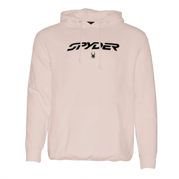 Spyder Men's Hoodie Signature Logo Drawstring Fleece Lined Hooded Sweatshirt, Yellow/Black, XL