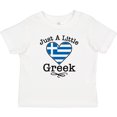 thumbnail image 3 of Inktastic Just a Little Greek Heritage Boys or Girls Baby T-Shirt, 3 of 5