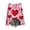 A Pink, variant on Ladies Sweaters Valentine's Day Heart Print Knit Sweater Women Crewneck Long Sleeve Soft Warm Ribbed Textured Pullover Sweater White M