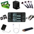thumbnail image 3 of Electronic Organizer Cord Pouch, Travel Cable Charger Phone Accessories Bag Organizer Roll up Tech Carrying Case for USB Cables SD Memory Cards Earphone Flash Hard Drive -Grey, 3 of 5