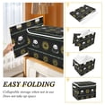 thumbnail image 4 of Foldable Fabric Storage Bin With Handle Collapsible Basket Box Storage With Lid Organizer Panda & The Sun, 4 of 7