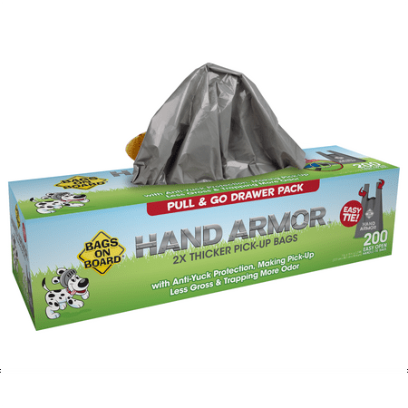 Bags on Board Multi Colored Dog Poop Bags - 200 Count