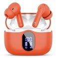 thumbnail image 1 of Audífonos Inalámbricos, Audífonos Bluetooth 5.4 Estéreo de Bajos, Audífonos con Micrófono con Cancelación de Ruido y Pantalla LED, 36H de Reproducción Audífonos Intrauditivos, Audífonos Deportivos Im, 1 of 4