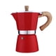 thumbnail image 1 of Bearachild Cafetera Cafetera de aluminio Olla para el hogar Accesorio de cocina Juegos de servir café y té Rojo 300ml Bearachild HA002820-02B, 1 of 1