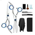 thumbnail image 3 of Hair Thinning Scissors Kit,10pcs Haircutting Scissors Kit Hair Scissors Kit Hair Salon Apron Kit Optimal Efficiency, 3 of 8