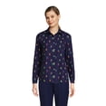 thumbnail image 1 of Lands' End Women's Petite Wrinkle Free No Iron Button Front Shirt, 1 of 2