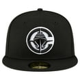 thumbnail image 2 of Men's-New Era  Black LA Clippers 59FIFTY Fitted Hat, 2 of 5