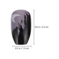 thumbnail image 2 of Uñas postizas Allinless decoraciones Halloween 72 piezas, 2 of 3