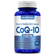 NASA BEAHAVA Pure CoQ10 400mg Per Serving - 200 Capsules Supports Heart Health & Helps Maintain Healthy Blood Pressure - USA Made