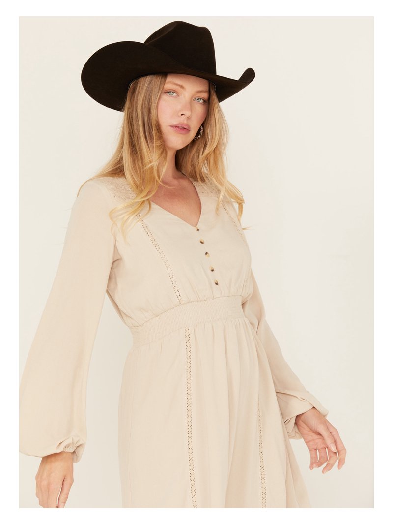Shyanne Women's Lace Long Sleeve Button-Down Mini Dress - SWHO24D32-NAT X- US - Walmart.com Shyanne Women's Lace Long Sleeve Button-Down Mini Dress - SWHO24D32-NAT X- US - Walmart.com