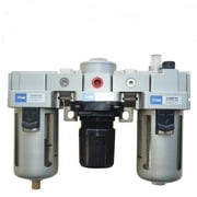 PreAsion 1/2" Trap Oiler LubrIcator Filter Regulator Control Moisture for Air Compressor