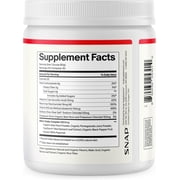 Snap Supplements Beet Root Nitric Oxide Powder - Blood Pressure & Cardio Health Support, Energy Boost, Original