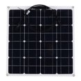 thumbnail image 1 of 50W 12V Outdoor Monocrystalline Silicon Solar Cell Panel for Phone Battery Charger, 1 of 9