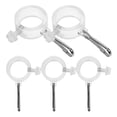 thumbnail image 1 of Shisuyan Outdoor Flag Clips Sleek Design For Flags In Exhibitions 5Pcs 3.0X2.0X0.6In, 1 of 9
