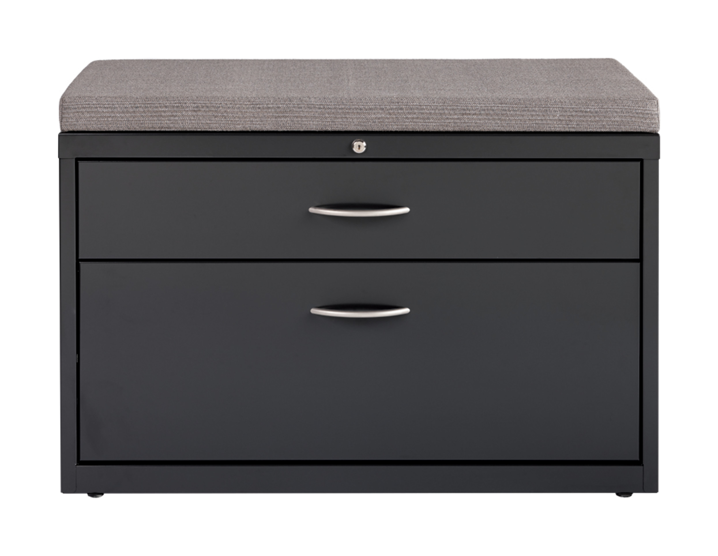 Hirsh Industries B2248135 36 in. Low Credenza with Box & File Drawers - Charcoal - image 5 of 13