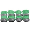 thumbnail image 2 of SPRING PARK 4Pcs Breathable Soft Mesh Dog Boot Pet Shoe Reflective Anti-slip Puppy Paw Protector, 2 of 7