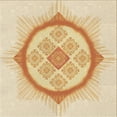 thumbnail image 1 of Ahgly Company Machine Washable Indoor Square Transitional Golden Blonde Gold Area Rugs, 4' Square, 1 of 7