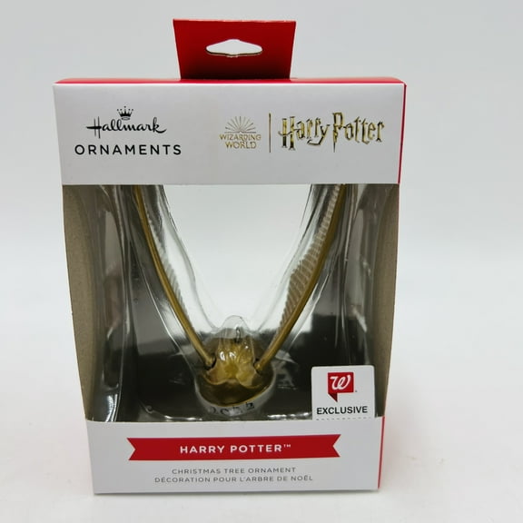 Hallmark Harry Potter Golden Snitch Quidditch Ball 2022 Christmas Tree Ornament