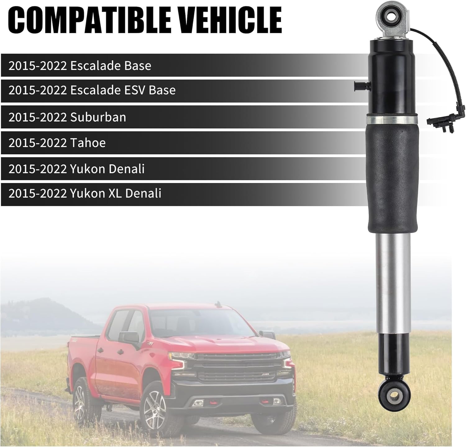 MONST Rear Strut Shock Absorber Magnetic Control 2 Pack