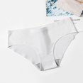 thumbnail image 1 of TrowBridge-bragas transpirables sin costuras para mujer, ropa interior cómoda de cintura baja, lencería acogedora, M-XXXL, 1 of 4