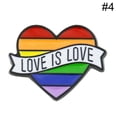 thumbnail image 2 of Alloy Brooch Pin Decorative Colorful Heart Brooch Rainbow Label Pin Flag Brooch, 2 of 10
