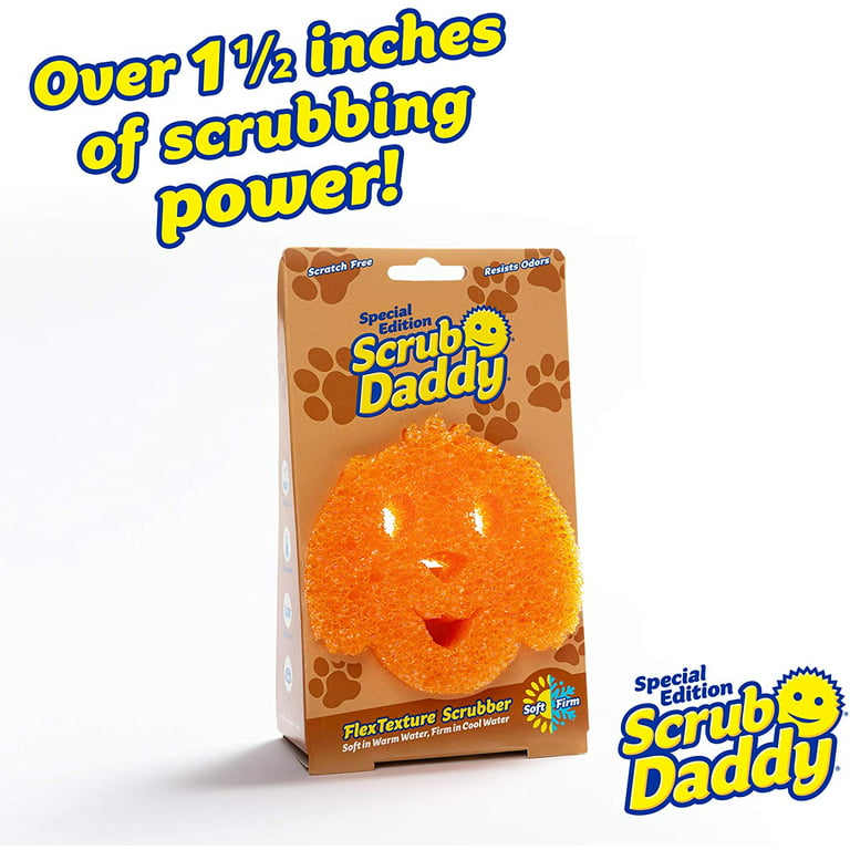 Scrub Daddy Orange Dog Sponge, 1 ct