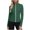 Green, variant on Plus Size Women's Long Sleeve UPF 50+ Jacket with Cinched Waist S-5XL