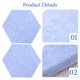 thumbnail image 3 of unbranded 8Ud Tablero De Fieltro Hexagonal Adhesivo Para Pared Resistente En Oficina Hogar, 3 of 6