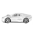 thumbnail image 4 of PloutoRich Wireless Mouse Cool Sports Car Shaped Mouse 2.4GHz1600DPI Optical Cordless Mice for Laptop PC Computer Gift, White, 4 of 9