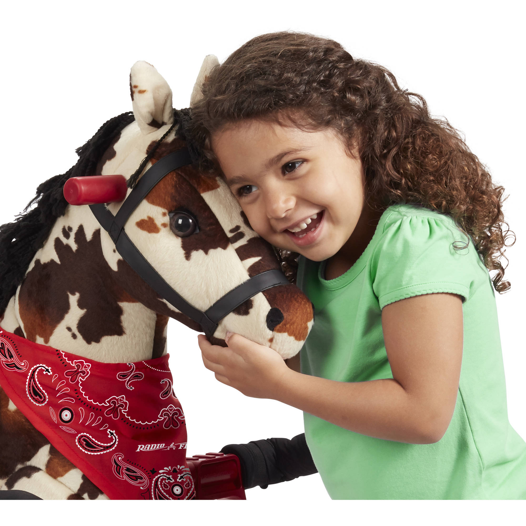 Radio Flyer Freckles Plush Interactive Riding Horse photo 4