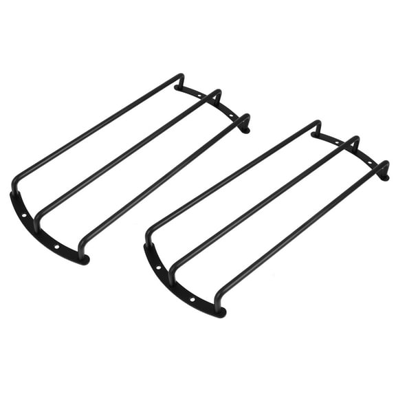 Universal 12 Inch Black Metal Car Bar Grille Audio Speaker Subwoofer Grill Cover Protector 2pcs