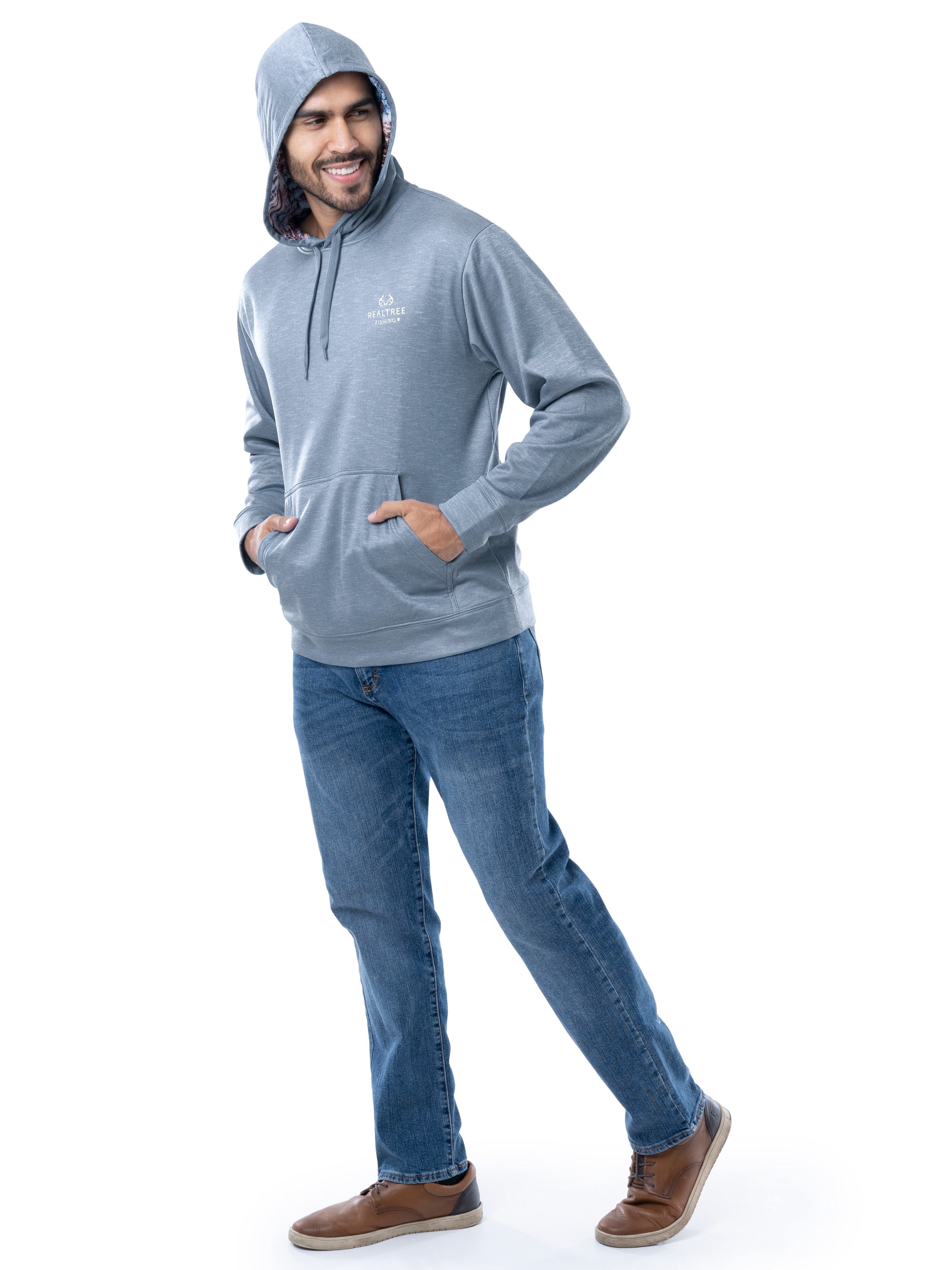 Realtree Fishing Men's Logo Performance Hoodie