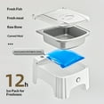 thumbnail image 7 of Zeiwohndc Cats Food Dispenser Auto Open Food Bowl for Indoor Pet Motion Sensors, 7 of 7