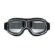 thumbnail image 3 of Gafas de moto,Gafas de moto Gafas de montar vintage,Gafas deportivas Accesorio de ciclismo Mujeres Hombres Adultos,Gafas para scooter,ATV,motocross,a prueba de lente transparente negra, 3 of 8