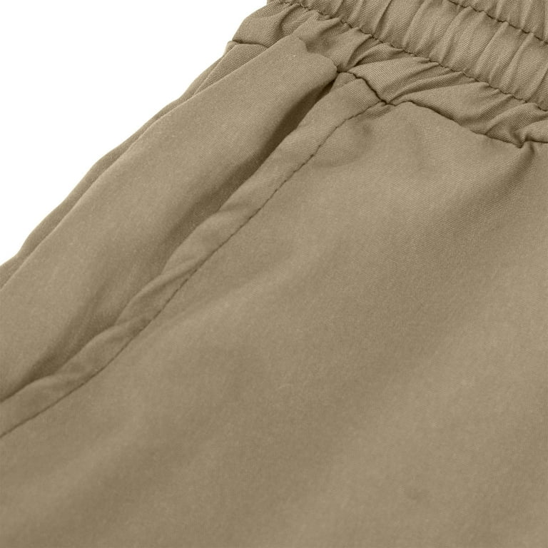CTPDG Solid Color Cargo Joggers Men Baggy Casual Athletic