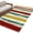 Red, variant on Teal Blue Stripe Area Rug 6x9 Washable Rug Non Slip Modern Abstract Ombre Geometric Lines Large Area Rug Soft Stainresistant Indoor Floor Carpet for Living Room Bedroom Home Office Dining Room