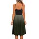 thumbnail image 5 of Vestido de mujer con cuello en V y estampado de patchwork con tirantes y bolsillos Pompotops qyievc1512, 5 of 7