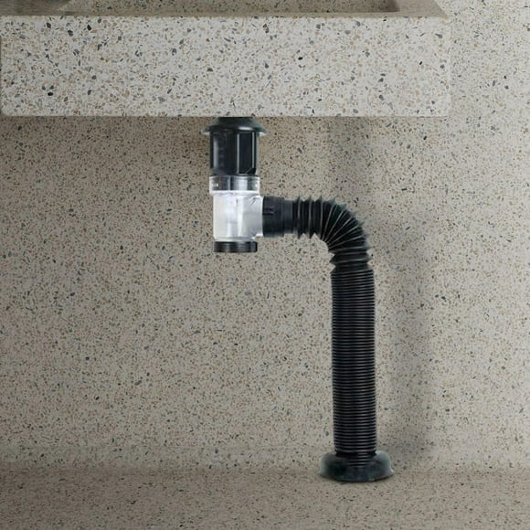 Drenaje del fregadero del baño Fácil de instalar Plomería del fregadero, Manguera de drenaje del fregadero flexible, expandible y resistente para apar