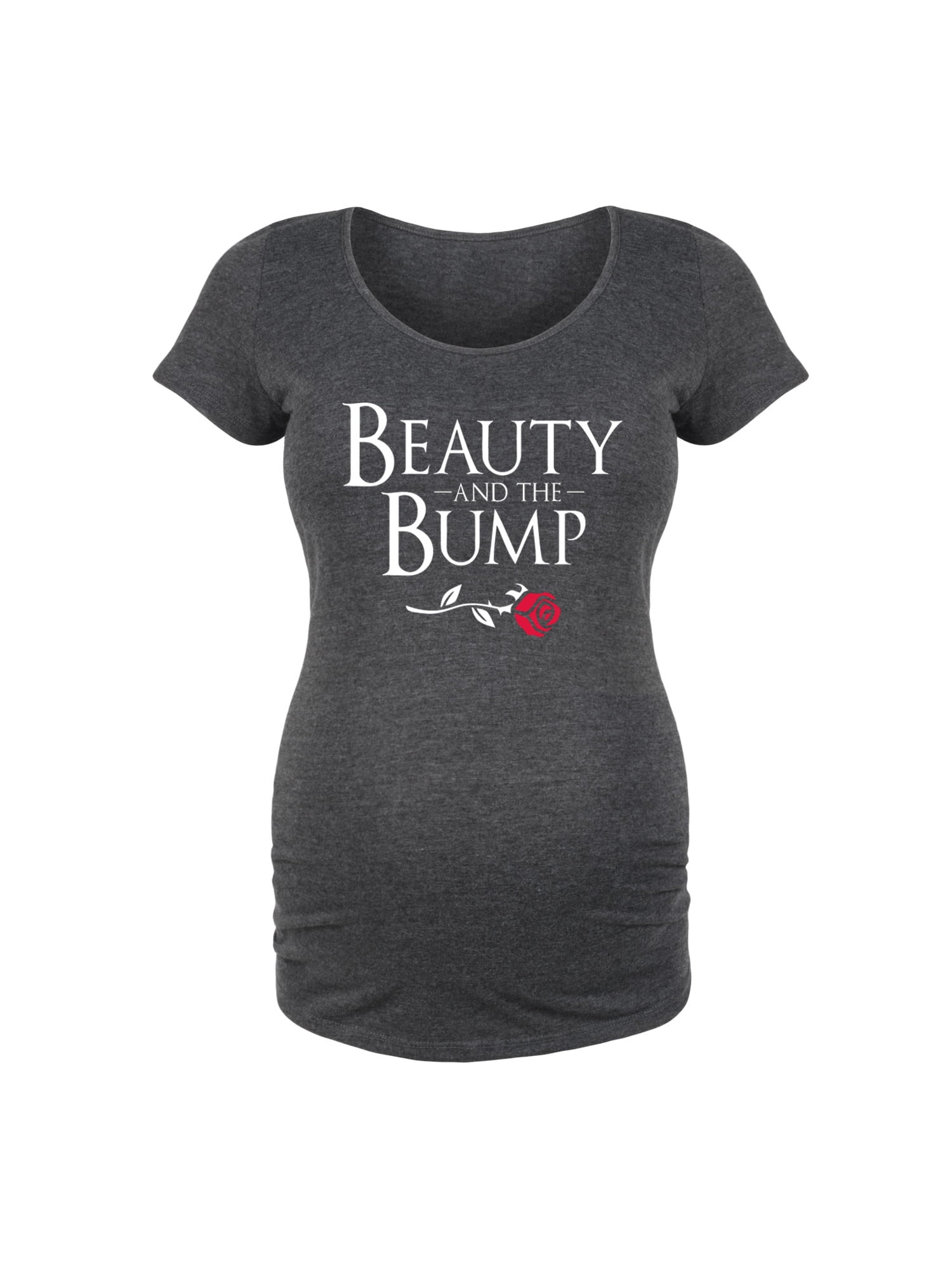 Bloom Maternity Beauty And The Bump Maternity Scoop Neck TShirt